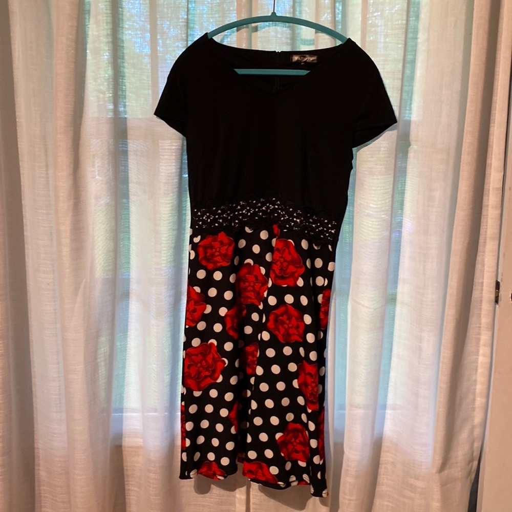 50s style dress. Size XL